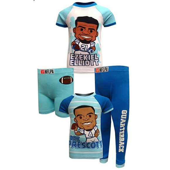 NFL Other - NFLPA Dallas Cowboys Toddler 4 Piece Pajama Set